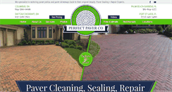 Desktop Screenshot of perfectpaverco.com