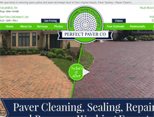 Tablet Screenshot of perfectpaverco.com